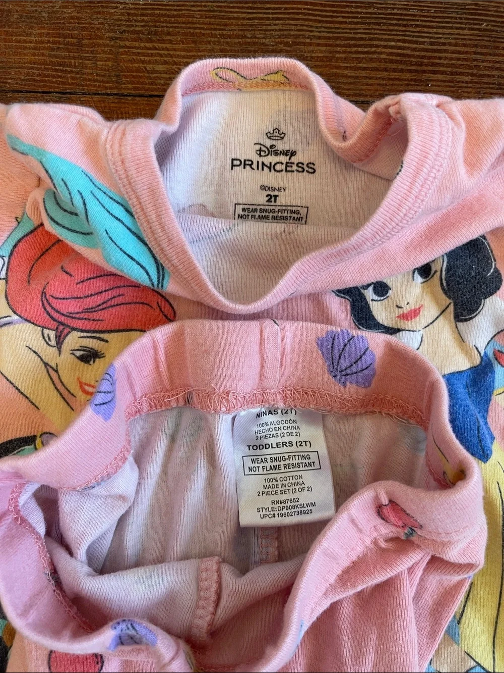 Disney lightweight pink